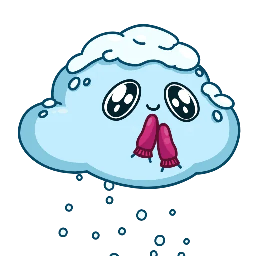 Стикер 24 Cloudy