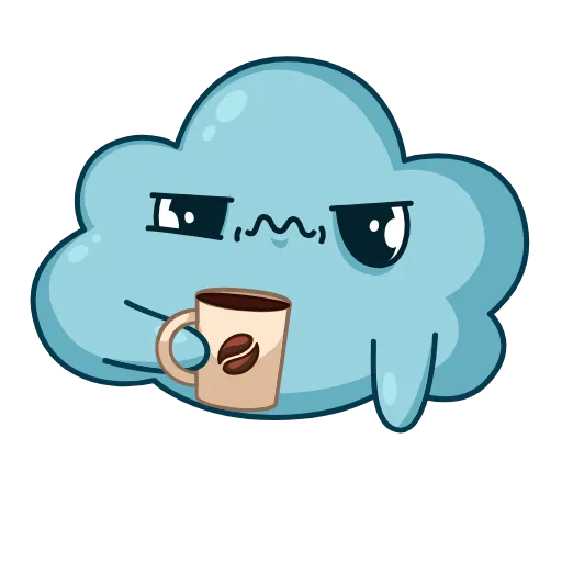 Стикер 16 Cloudy