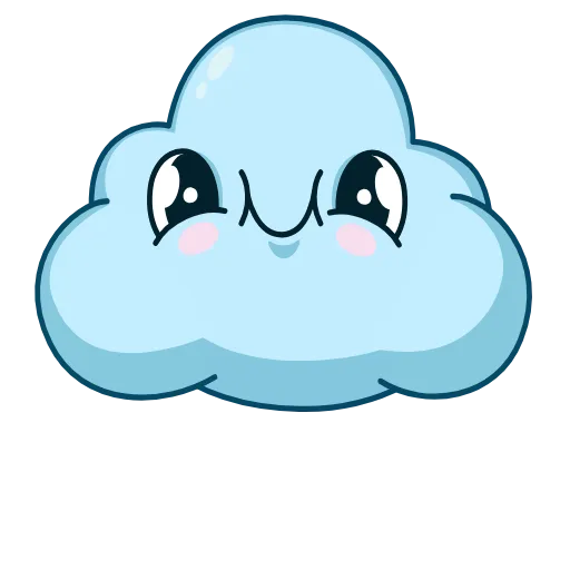 Стикер 14 Cloudy