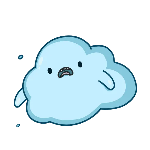 Стикер 39 Cloudy
