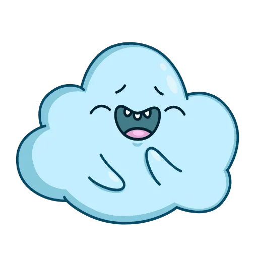 Стикер 44 Cloudy