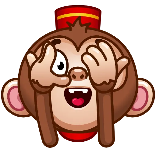 Стикер 31 Clown Emoji