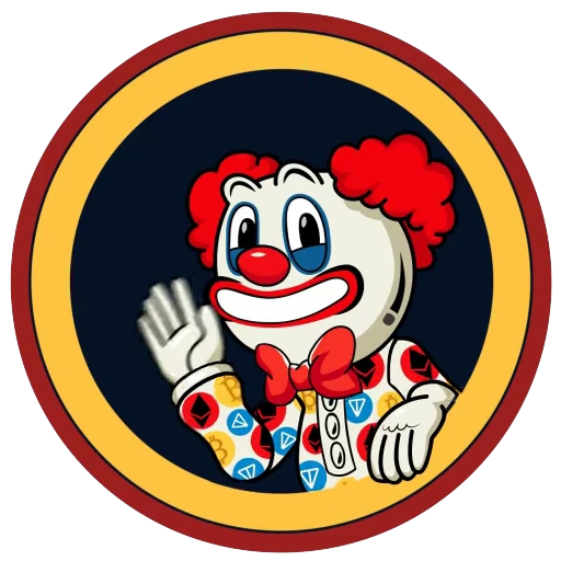 👋 Стикер «Circus Clown» для Telegram