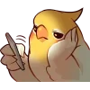 Стикер 16 Coca Bird
