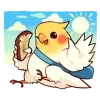 Стикер 14 Coca Bird
