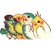 Стикер 9 Coca Bird