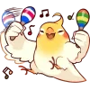 Стикер 26 Coca Bird