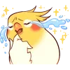Стикер 30 Coca Bird