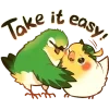 Стикер 39 Coca Bird
