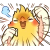 Стикер 46 Coca Bird