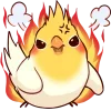 Стикер 11 Coca Bird