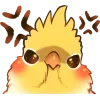 Стикер 44 Coca Bird