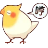 Стикер 18 Coca Bird