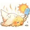 Стикер 59 Coca Bird