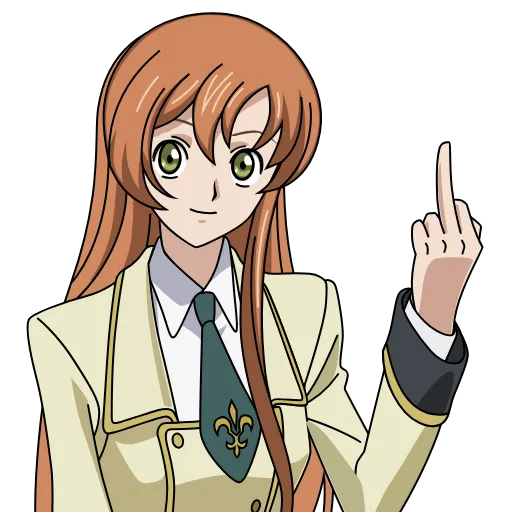 Стикер 16 😘 Анимированный набор эмоджи по аниме «Code Geass»