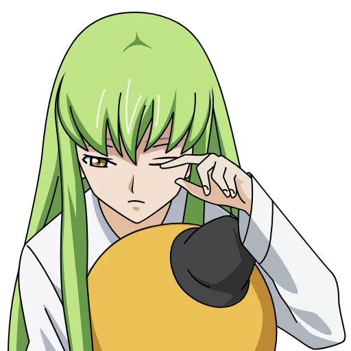 Стикер 14 😘 Анимированный набор эмоджи по аниме «Code Geass»