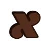 🔡 Эмодзи «Коричневые и кофейные буквы» для Telegram