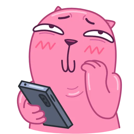 😌 Эмодзи «Colored Cats» для Telegram