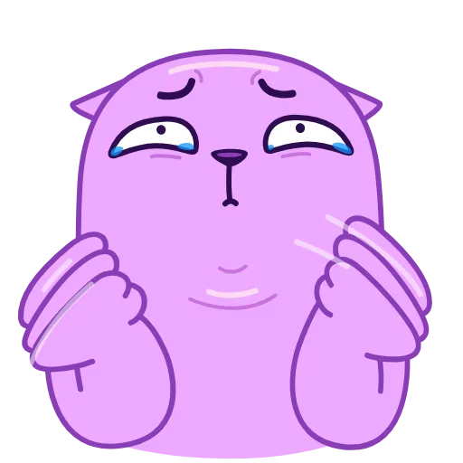 🥺 Эмодзи «Colored Cats» для Telegram