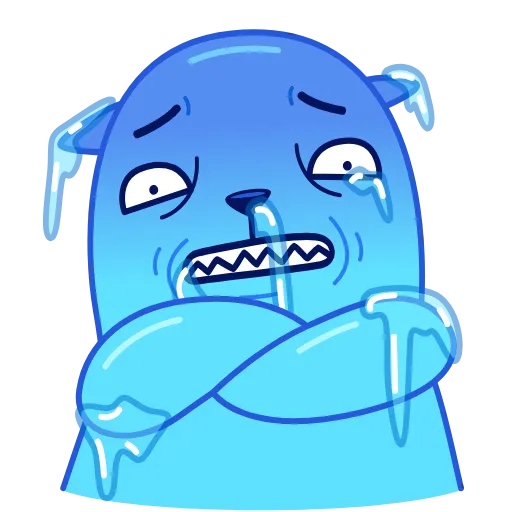 🥶 Эмодзи «Colored Cats» для Telegram