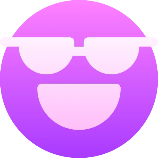 😎 Стикер «Colourful Smiles» для Telegram