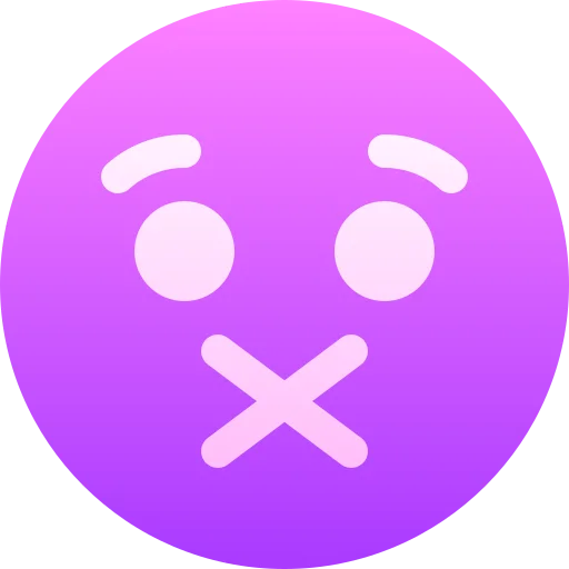 🤫 Стикер «Colourful Smiles» для Telegram