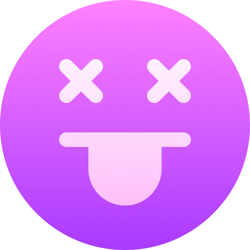 😵 Стикер «Colourful Smiles» для Telegram
