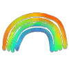 Стикер 50 Colorful Emoji