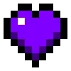 Стикер 11 ❤️ Набор эмоджи с пиксельными сердечками из Minecraft