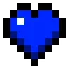 Стикер 14 ❤️ Набор эмоджи с пиксельными сердечками из Minecraft