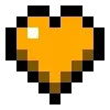 Стикер 32 ❤️ Набор эмоджи с пиксельными сердечками из Minecraft