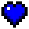 Стикер 13 ❤️ Набор эмоджи с пиксельными сердечками из Minecraft