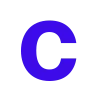 💙 Эмодзи «Синие и розовые буквы, иконки» для Telegram