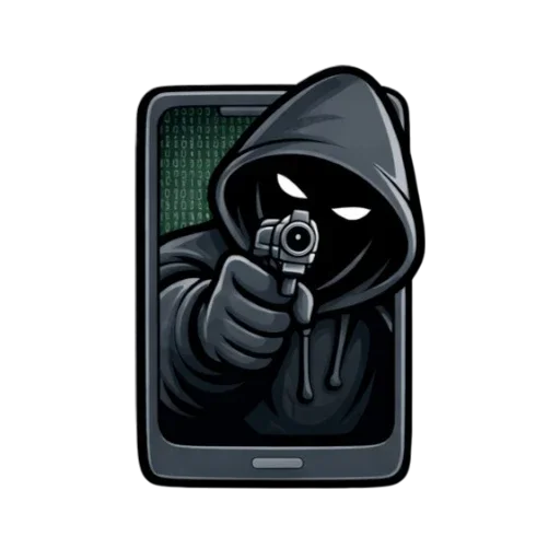 😡 Стикер «Хакер» для Telegram