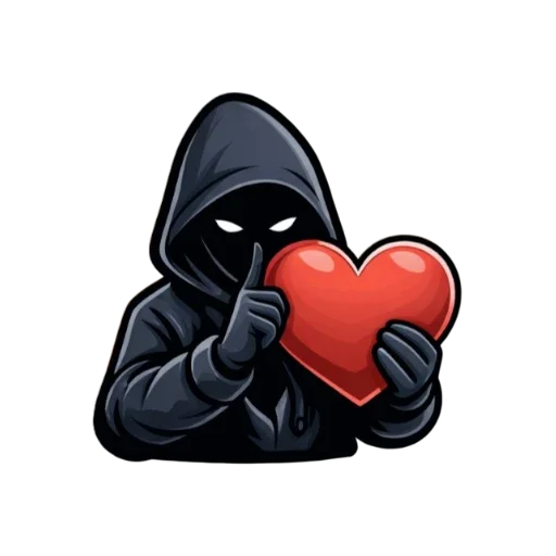 ❤️ Стикер «Хакер» для Telegram