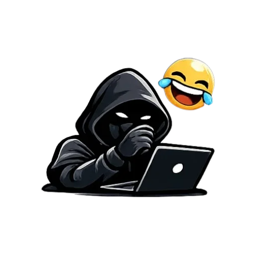 😂 Стикер «Хакер» для Telegram