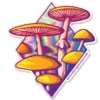 Стикер 2 Magic Mushroom