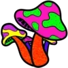 Стикер 23 Magic Mushroom