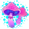Стикер 30 Magic Mushroom