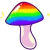 Стикер 4 Magic Mushroom