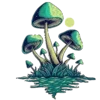 Стикер 34 Magic Mushroom