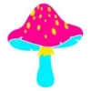 Стикер 45 Magic Mushroom