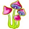 Стикер 40 Magic Mushroom