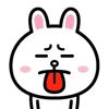 Стикер 23 Cony Bunny Emoji