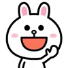 Стикер 40 Cony Bunny Emoji