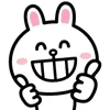 Стикер 37 Cony Bunny Emoji
