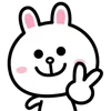 Стикер 4 Cony Bunny Emoji