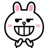 Стикер 33 Cony Bunny Emoji