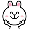 Стикер 39 Cony Bunny Emoji