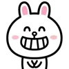 Стикер 9 Cony Bunny Emoji